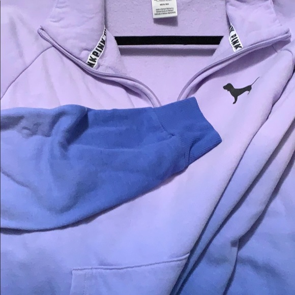 Pink Victoria’s Secret Quarter Zip - Picture 7 of 8